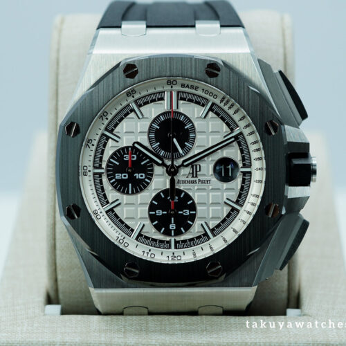 Audemars PIGUET ROYAL OAK OFFSHORE CHRONOGRAPH STEEL 26400SO PANDA DIAL FULL SET