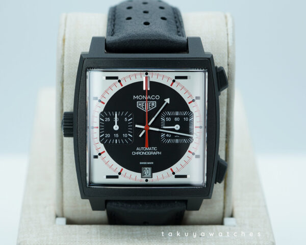 TAG HEUER MONACO Caliber 11 LIMITED EDITION BLACK PVD 39MM 2025 WARRANTY FULL SET