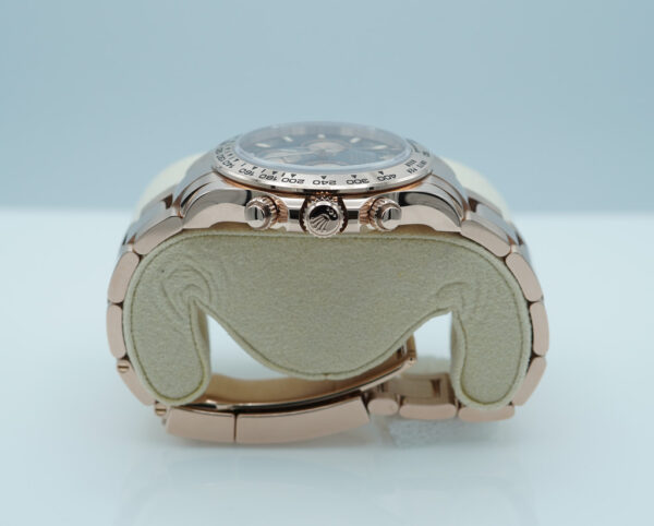 Rolex 116505 COSMOGRAPH DAYTONA 18K ROSE GOLD BLACK DIAL 2021 WARRANTY FULL SET - Image 3