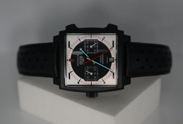 TAG HEUER MONACO Caliber 11 LIMITED EDITION BLACK PVD 39MM 2025 WARRANTY FULL SET - Image 11