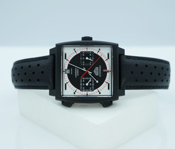 TAG HEUER MONACO Caliber 11 LIMITED EDITION BLACK PVD 39MM 2025 WARRANTY FULL SET - Image 10