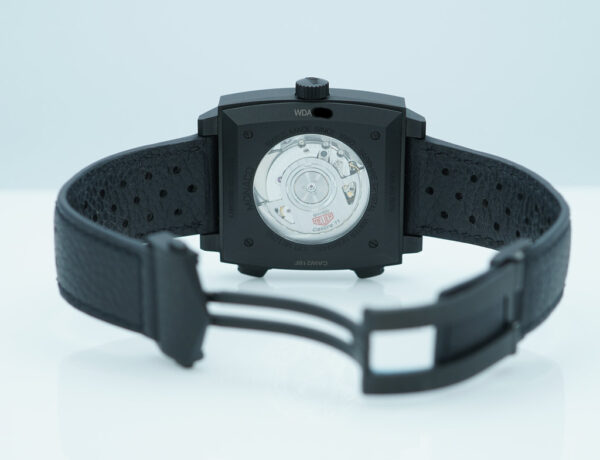 TAG HEUER MONACO Caliber 11 LIMITED EDITION BLACK PVD 39MM 2025 WARRANTY FULL SET - Image 8
