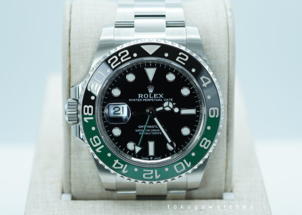BRAND NEW Rolex 126720VTNR GMT MASTER 2 SPRITE GREEN BLACK BEZEL OYSTER 2025 FULL SET