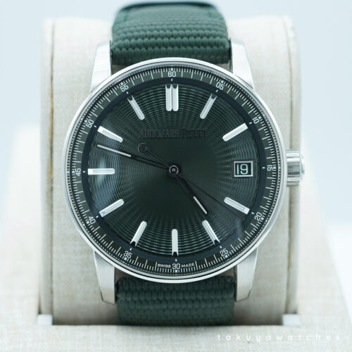 NEW Audemars PIGUET CODE 11.59 STEEL GREEN DIAL 2023 WARRANTY FULL SET