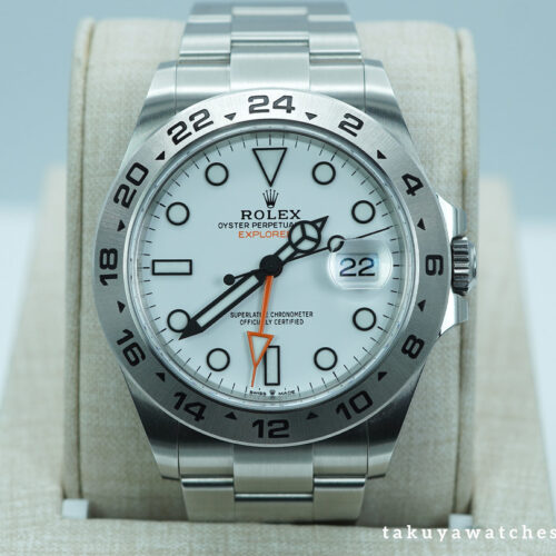 Rolex 226570 EXPLORER 2 POLAR WHITE DIAL NEW MODEL 2025 WARRANTY FULL SET