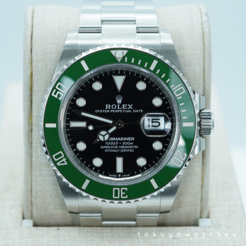 Rolex 126610LV SUBMARINER 41 GREEN MARK 2 BEZEL BLACK DIAL 2025 WARRANTY FULL SET