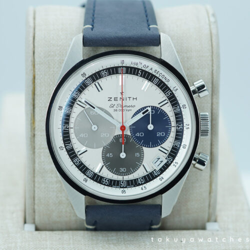 BRAND NEW Zenith CHRONOMASTER ORIGINAL EL PRIMERO TRI-COLOR DIAL 38MM 2025 FULL SET