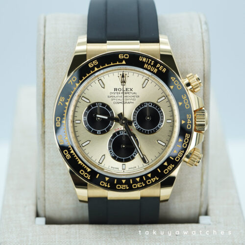 Rolex 126518LN DAYTONA YELLOW GOLD PIKACHU OYSTERFLEX NEW MODEL 2025 FULL SET