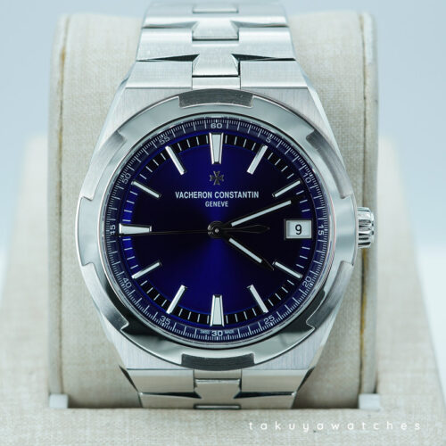 Vacheron CONSTANTIN OVERSEAS 4520V STAINLESS STEEL BLUE DIAL 2024 NEW MODEL FULL SET