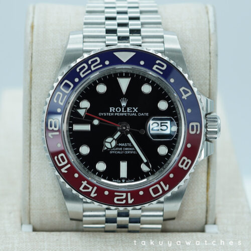 Rolex 126710BLRO GMT MASTER 2 RED BLUE PEPSI JUBILEE 2022 WARRANTY FULL SET
