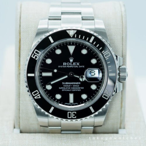 Rolex CPO 116610LN SUBMARINER DATE BLACK CERAMIC BEZEL 40MM WARRANTY FULL SET