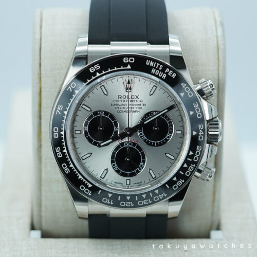 BRAND NEW Rolex 126519LN DAYTONA GHOST 18K WHITE GOLD STEEL DIAL NEW MODEL 2025 FULL SET