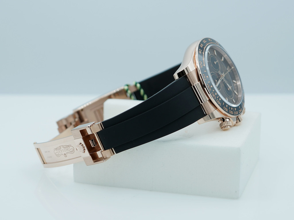 BRAND NEW Rolex 126515LN DAYTONA ROSE GOLD OYSTERFLEX CHOCOLATE