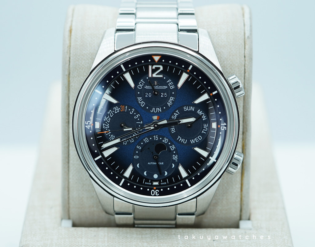 rii様order Jaeger-LeCoultre POLARIS PERPETUAL CALENDAR MOONPHASE BLUE DIAL
