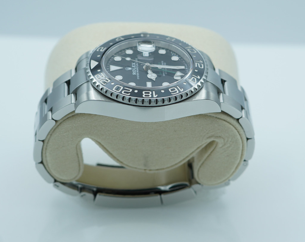 Rolex 126710GRNR GMT MASTER II BLACK GREY BEZEL OYSTER BAND 2025