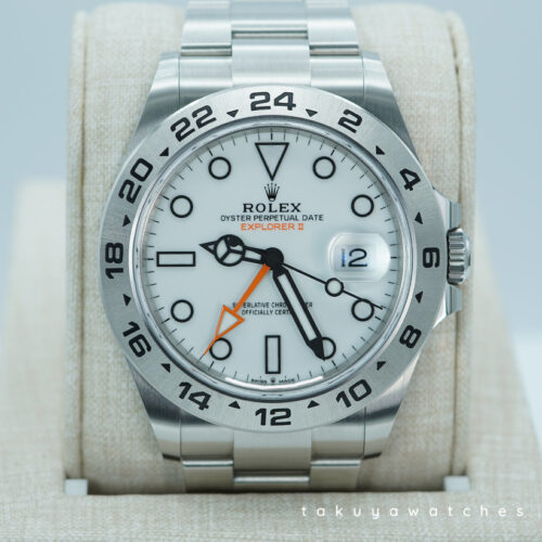 Rolex 226570 EXPLORER 2 POLAR WHITE DIAL NEW MODEL 2025 WARRANTY FULL SET