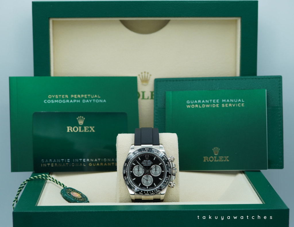 Rolex 126519LN DAYTONA 18K WHITE GOLD BABY LEMANS OYSTERFLEX 2024