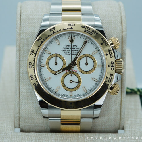 BRAND NEW Rolex 126503 DAYTONA TWO TONE YELLOW GOLD STEEL WHITE DIAL NEW MODEL 2025 FULL SET