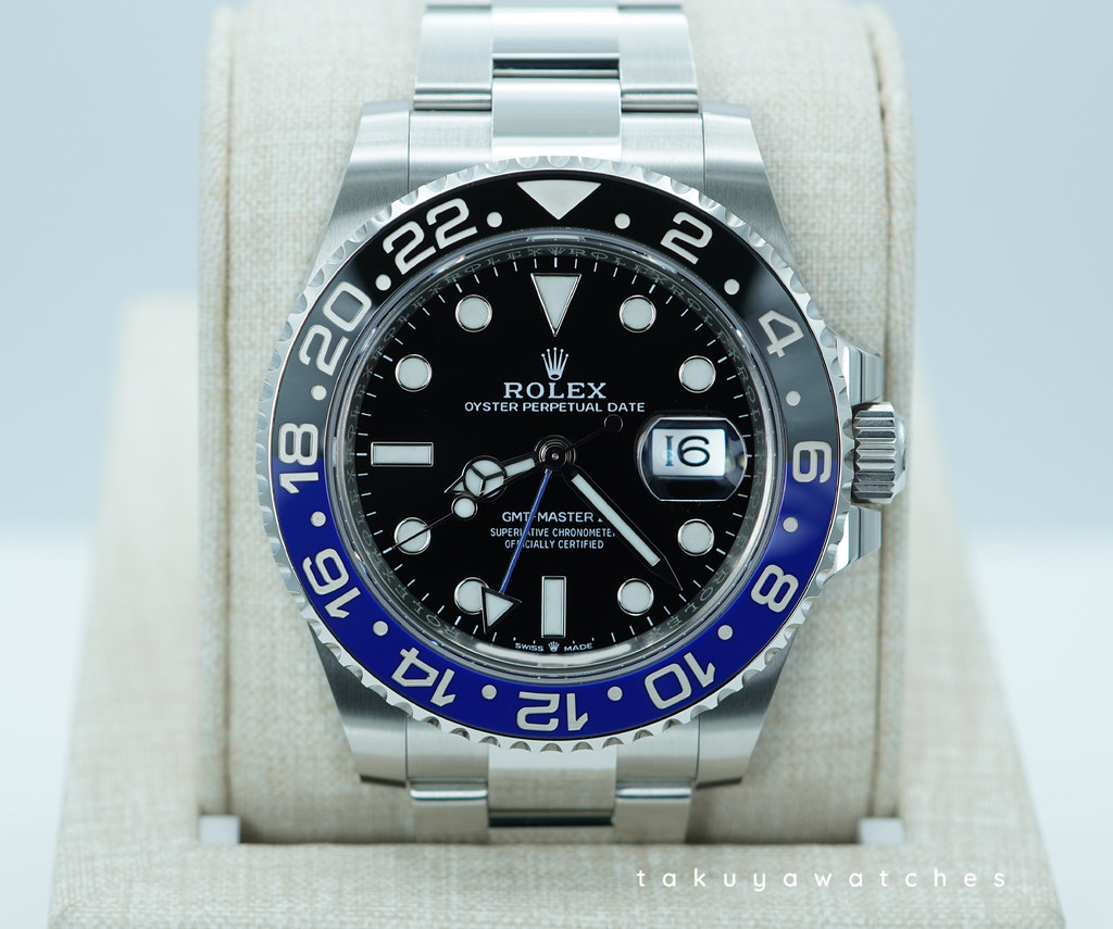 Rolex 126710BLNR GMT MASTER 2 BLACK BLUE BEZEL OYSTER BAND 2025
