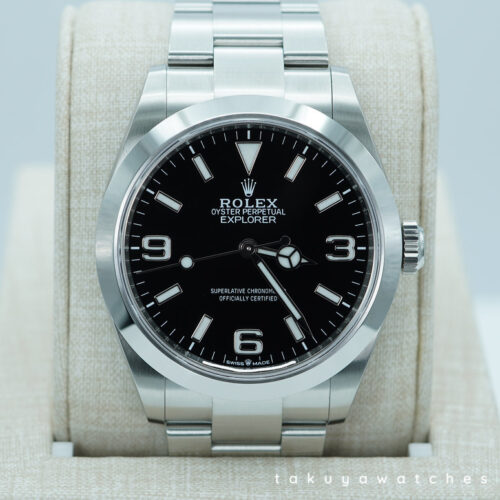 Rolex 224270 EXPLORER FULL LUME DIAL NEW MODEL 40MM 2024 WARRANTY FULL SET
