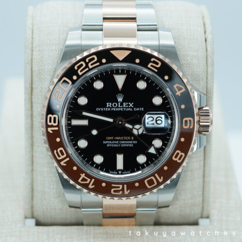 Rolex 126711CHNR GMT MASTER 2 ROOTBEER 18K ROSE GOLD STEEL 2024 WARRANTY FULL SET