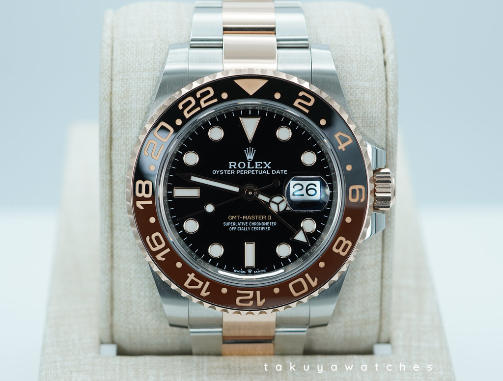 Rolex 126711CHNR GMT MASTER 2 ROOTBEER 18K ROSE GOLD STEEL 2024