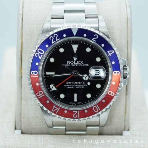 Rolex 16710B GMT MASTER 2 PEPSI RED BLUE BEZEL Z SERIAL 2007 FULL SET