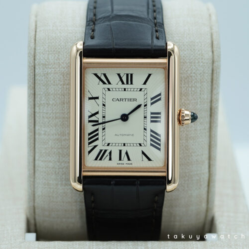 Cartier TANK LOUIS CARTIER LARGE AUTOMATIC ROSE GOLD NEW 2025 MODEL FULL SET
