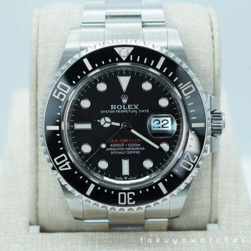 Rolex 126600 SEA-DWELLER 43 CYCLOPS RED TEXT 2024 WARRANTY FULL SET