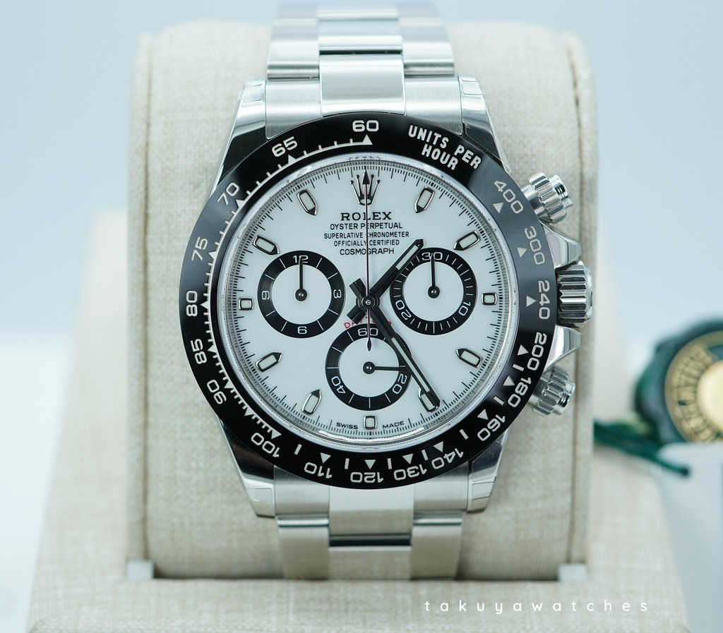 NEW OLD STOCK Rolex 116500LN COSMOGRAPH DAYTONA STEEL WHITE PANDA