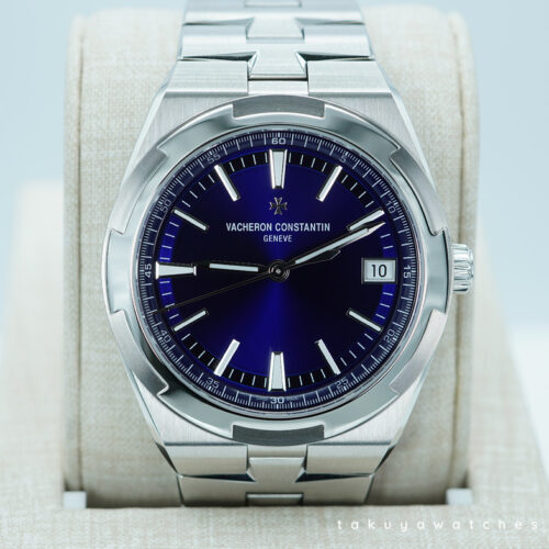 Vacheron CONSTANTIN OVERSEAS 4520V STEEL BLUE DIAL 2025 NEW MODEL FULL SET