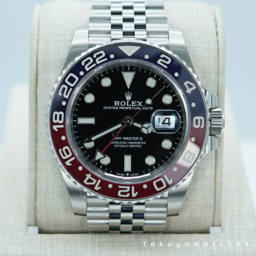 Rolex 126710BLRO GMT MASTER 2 RED BLUE PEPSI JUBILEE BAND 2020 FULL SET