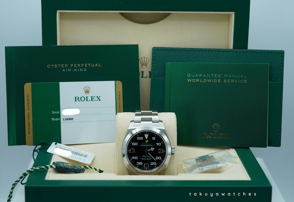 Rolex 116900 AIR KING STAINLESS STEEL 40MM 2019 FULL SET - Takuya