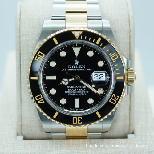 Rolex 126613LN SUBMARINER 18K YELLOW GOLD STEEL BLACK DIAL 2024 WARRANTY FULL SET