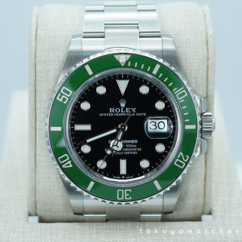 Rolex 126610LV SUBMARINER 41 GREEN MARK 2 BEZEL BLACK DIAL 2025 WARRANTY FULL SET