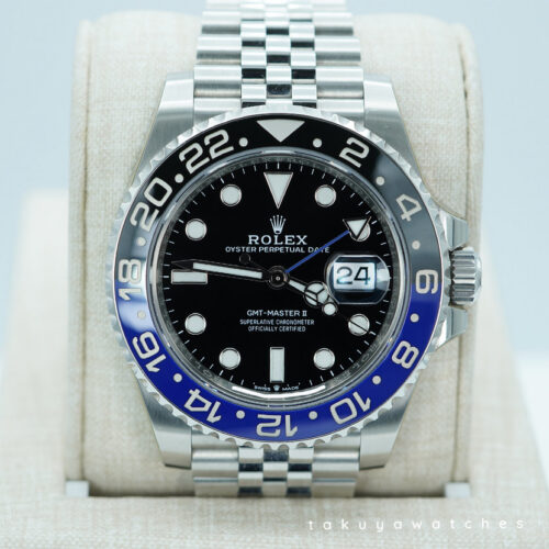 Rolex 126710BLNR GMT MASTER 2 BLACK BLUE BEZEL JUBILEE BAND 2023 WARRANTY FULL SET