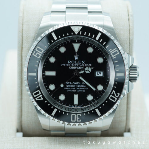Rolex 126660 DEEPSEA SEA-DWELLER BLACK DIAL 2021 WARRANTY FULL SET