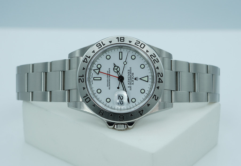 Rolex 16570 EXPLORER 2 STAINLESS STEEL 40MM POLAR DIAL CPO 2025