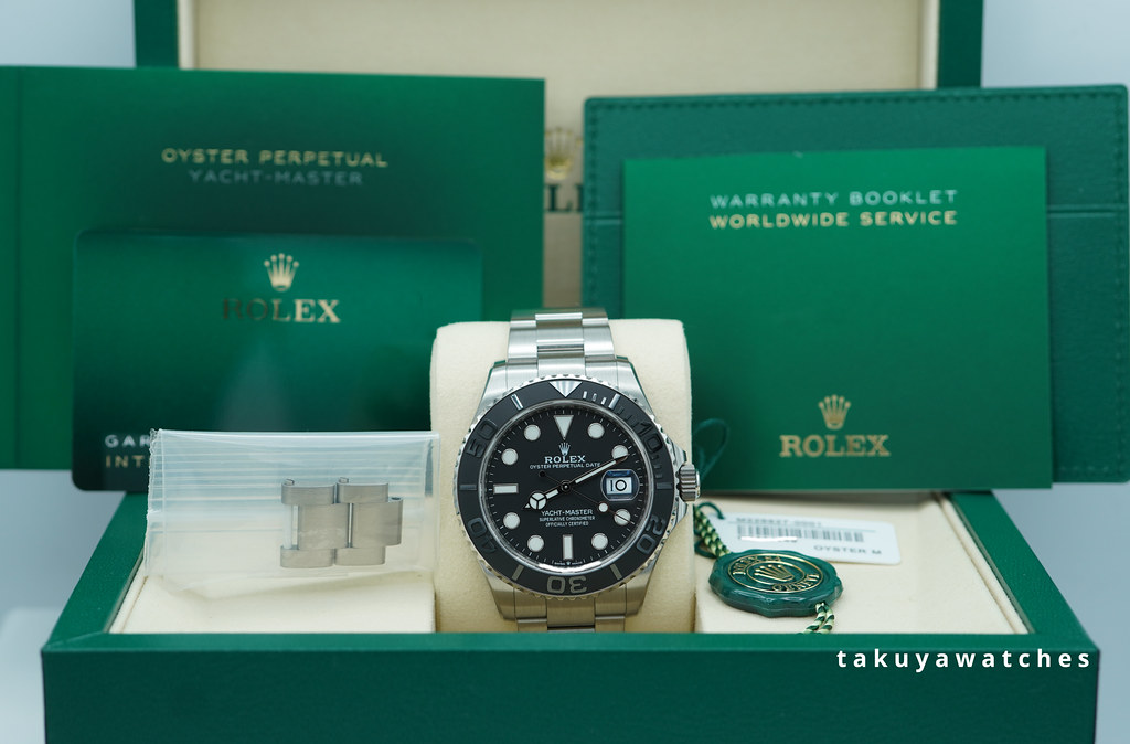 Rolex 226627 YACHTMASTER 42 RLX TITANIUM CERAMIC BEZEL 2025