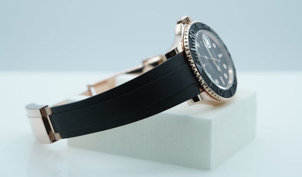 Rolex 126655 YACHTMASTER 18K ROSE GOLD OYSTERFLEX 40MM 2025