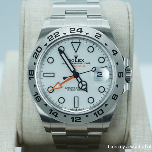 Rolex 226570 EXPLORER 2 POLAR WHITE DIAL NEW MODEL 2025 WARRANTY FULL SET