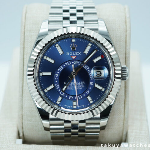 Rolex 336934 SKY-DWELLER BLUE DIAL JUBILEE BAND NEW MODEL 2024 WARRANTY FULL SET