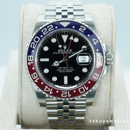 Rolex 126710BLRO GMT MASTER 2 RED BLUE PEPSI JUBILEE BAND 2019 FULL SET