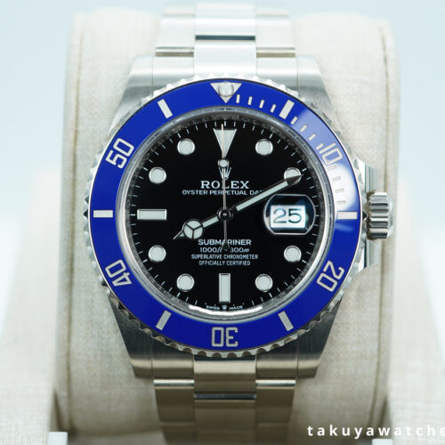 Rolex 126619LB SUBMARINER 41 18K WHITE GOLD BLUE BEZEL 2025 WARRANTY FULL SET