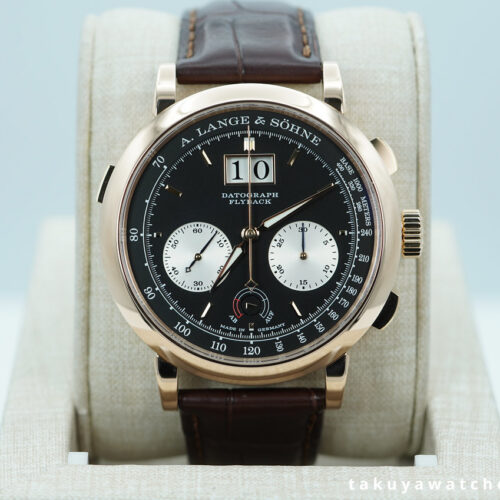 A. Lange & SOHNE DATOGRAPH UP DOWN 405.031 ROSE GOLD BLACK DIAL DEPLOYANT CLASP 2024 FULL SET