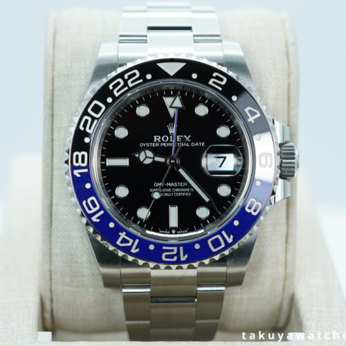 Rolex 126710BLNR GMT MASTER 2 BLACK BLUE BEZEL OYSTER 2023 WARRANTY FULL SET