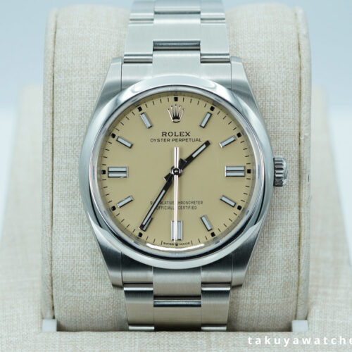 BRAND NEW Rolex 126000 OYSTER PERPETUAL 36 BEIGE DIAL 2026 FULL SET