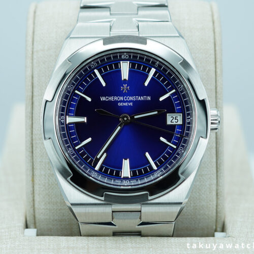 Vacheron CONSTANTIN OVERSEAS 4500V STAINLESS STEEL BLUE DIAL 2022 BOXES PAPERS