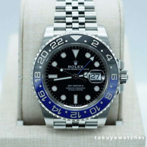 Rolex 126710BLNR GMT MASTER 2 BLACK BLUE BEZEL JUBILEE BAND 2023 FULL SET