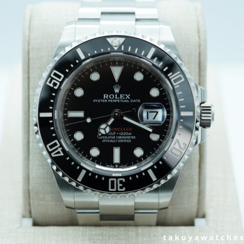 Rolex 126600 SEA-DWELLER 43 CYCLOPS RED TEXT 2023 WARRANTY FULL SET